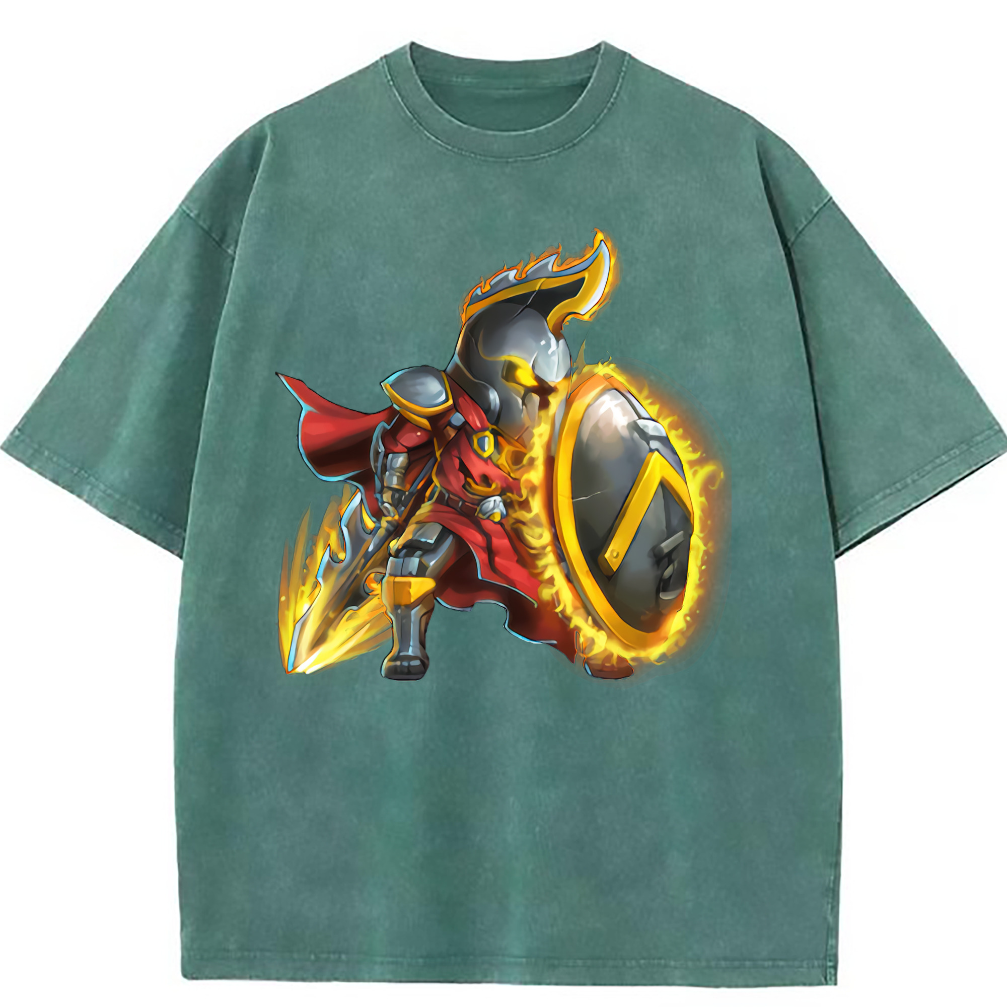 （画像用） リーグ・オブ・レジェンド League of Legends LOL 綿100% ヴィンテージ風 半袖Tシャツ（フロントプリント）